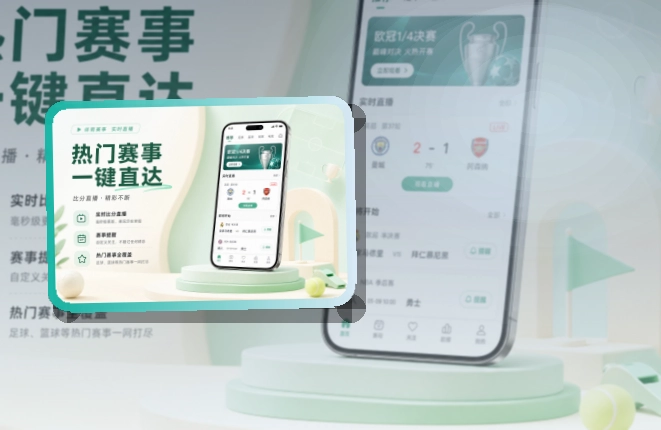 B体育手机端赛程比分APP，减少重复寻找入口
